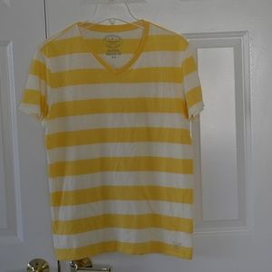 Striped V-Neck Tee